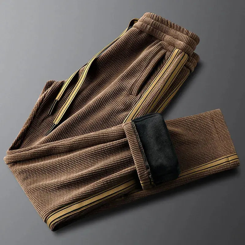 Corduroy Zip-Front - Tracksuit Set CAAYWORLD