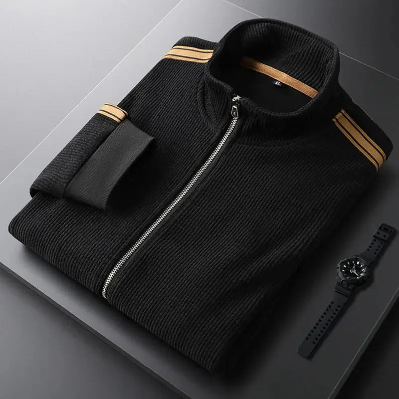 Corduroy Zip-Front - Tracksuit Set CAAYWORLD