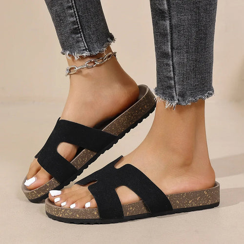 Cork Slip-On - Slides CAAYWORLD WOMEN