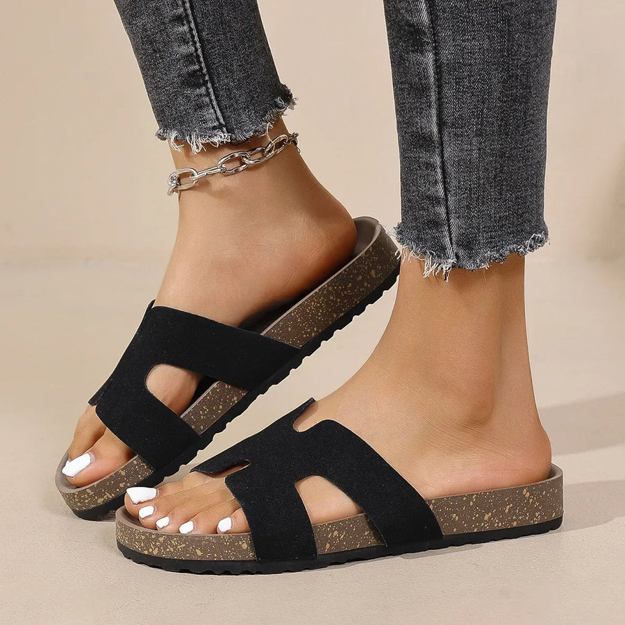 Cork Slip-On - Slides CAAYWORLD WOMEN