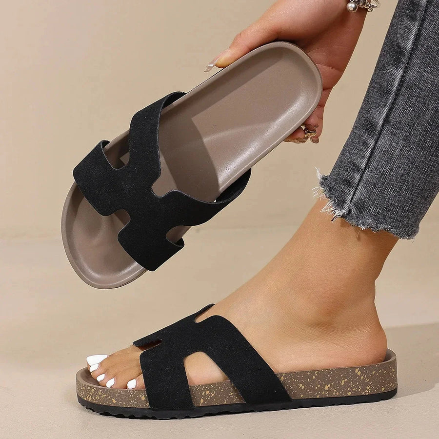 Cork Slip-On - Slides CAAYWORLD WOMEN