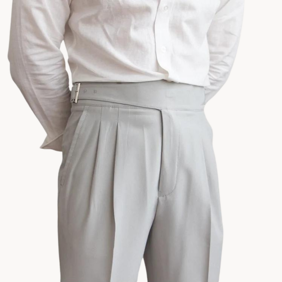 Costa Pleated Gurkha - Trouser CAAYWORLD MEN