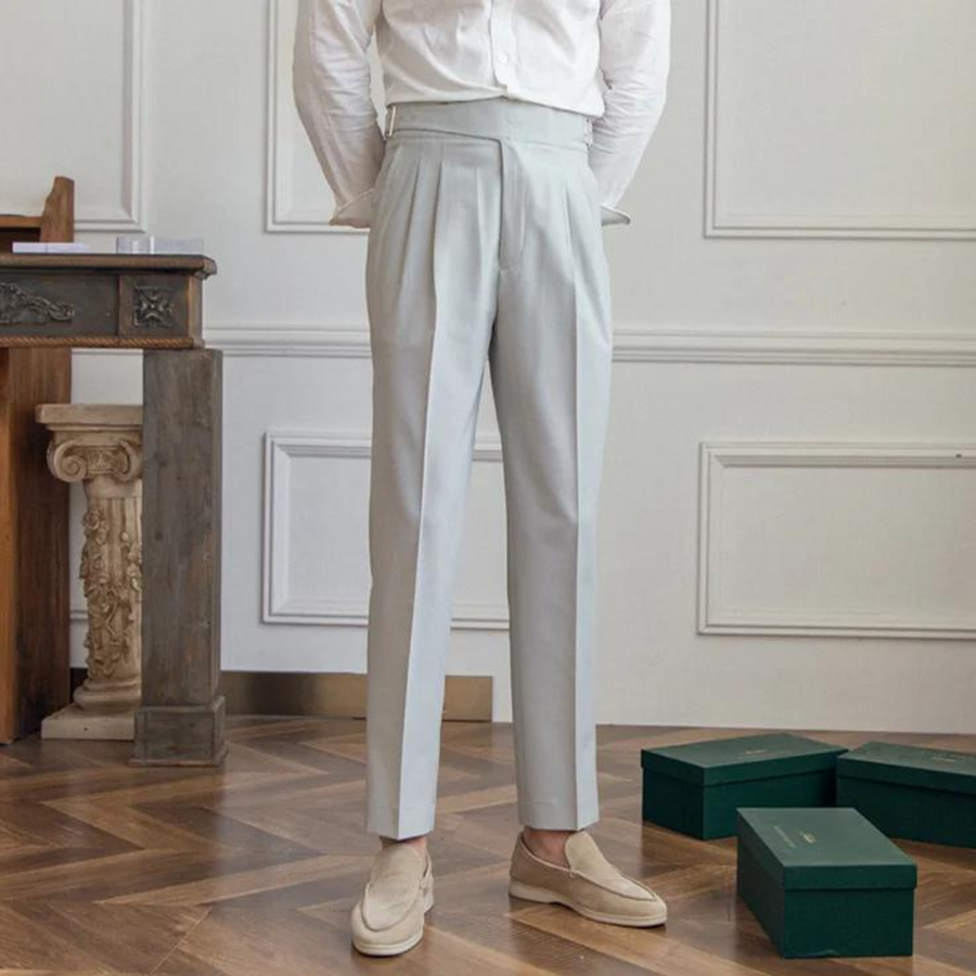 Costa Pleated Gurkha - Trouser CAAYWORLD MEN