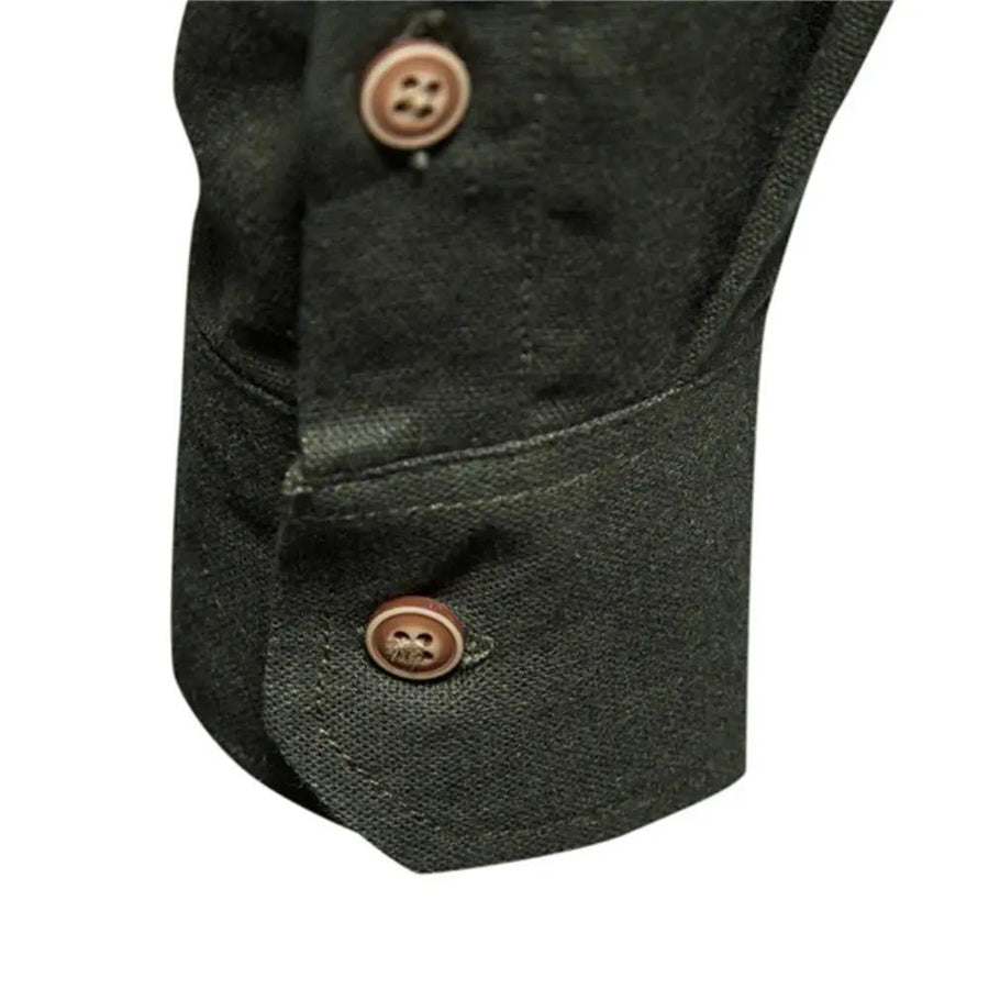 Cotton Button-Down - Shirt CAAYWORLD