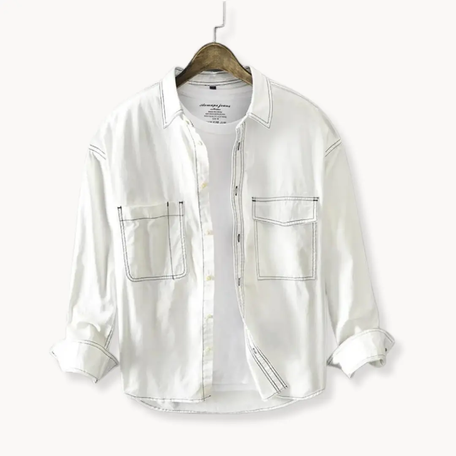Cotton Button Front - Shirt CAAYWORLD