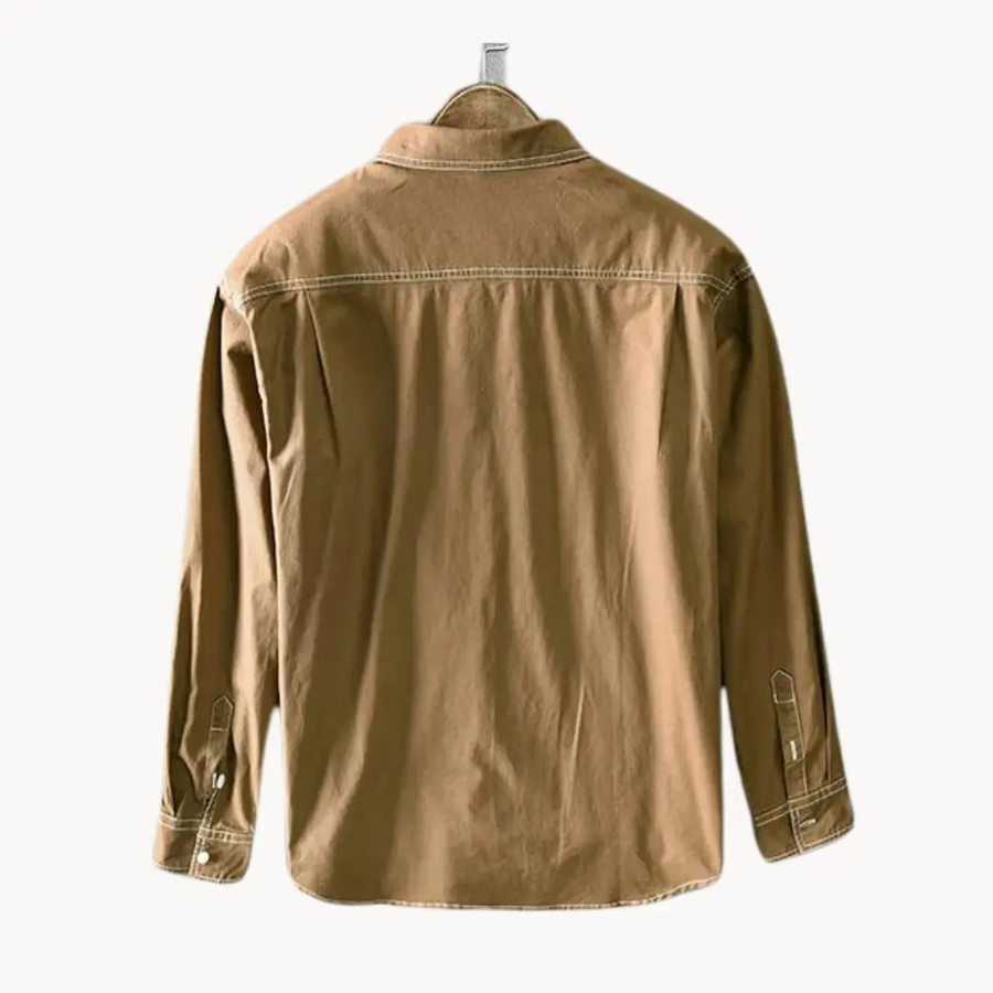 Cotton Button Front - Shirt CAAYWORLD