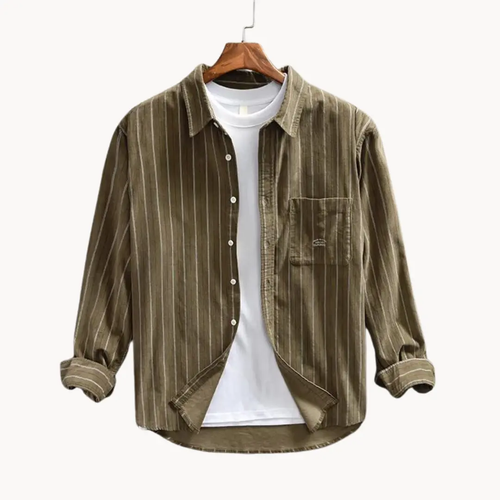 Cotton Button-Up - Shirt CAAYWORLD