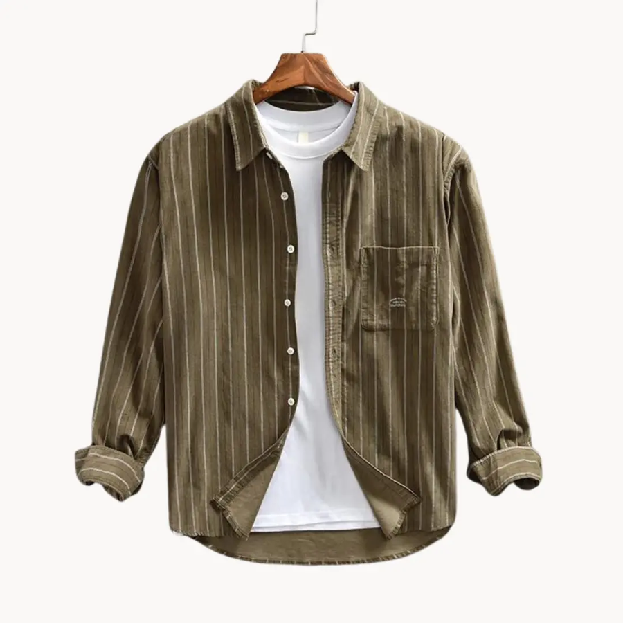 Cotton Button-Up - Shirt CAAYWORLD