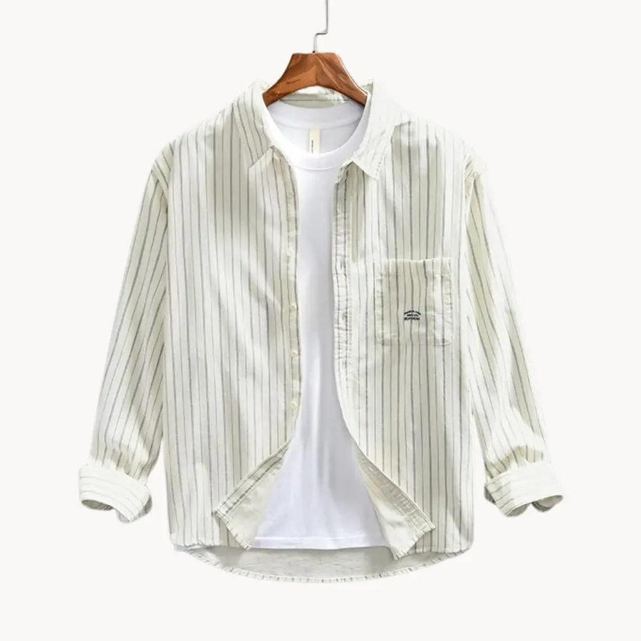 Cotton Button-Up - Shirt CAAYWORLD