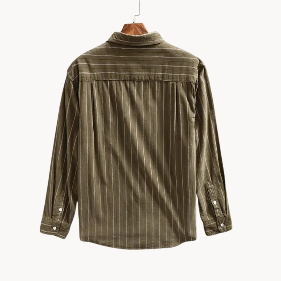 Cotton Button-Up - Shirt CAAYWORLD