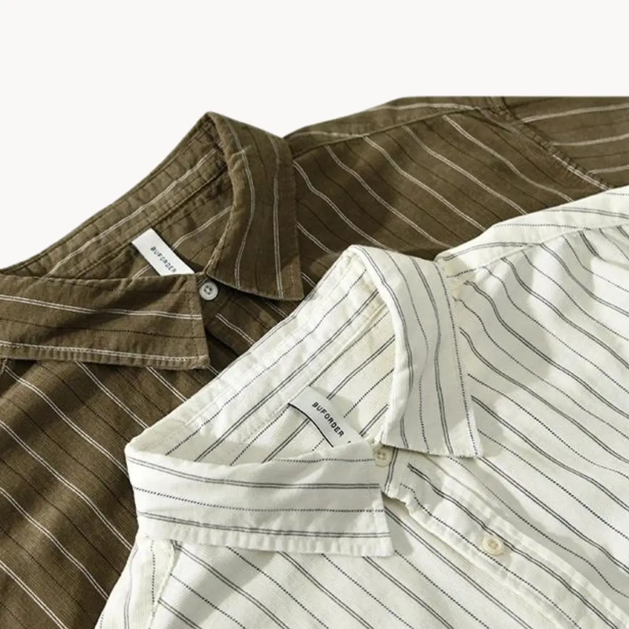 Cotton Button-Up - Shirt CAAYWORLD