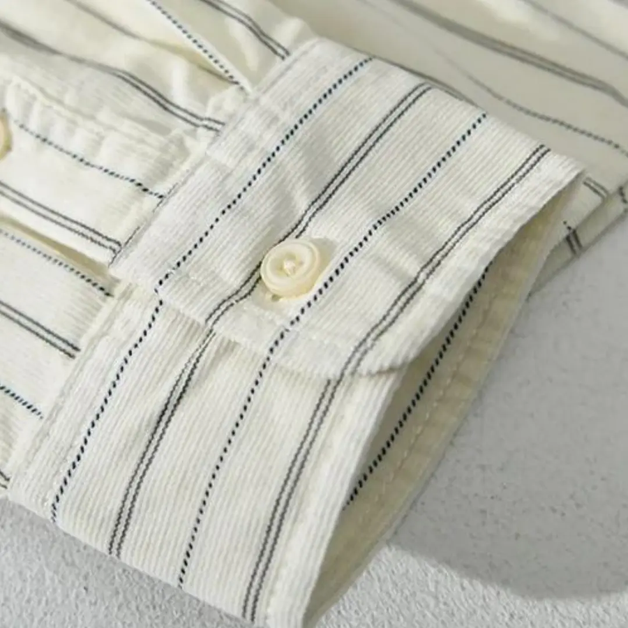 Cotton Button-Up - Shirt CAAYWORLD