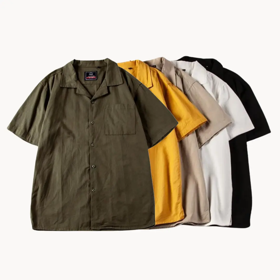 Cotton Camp Collar - Polo CAAYWORLD