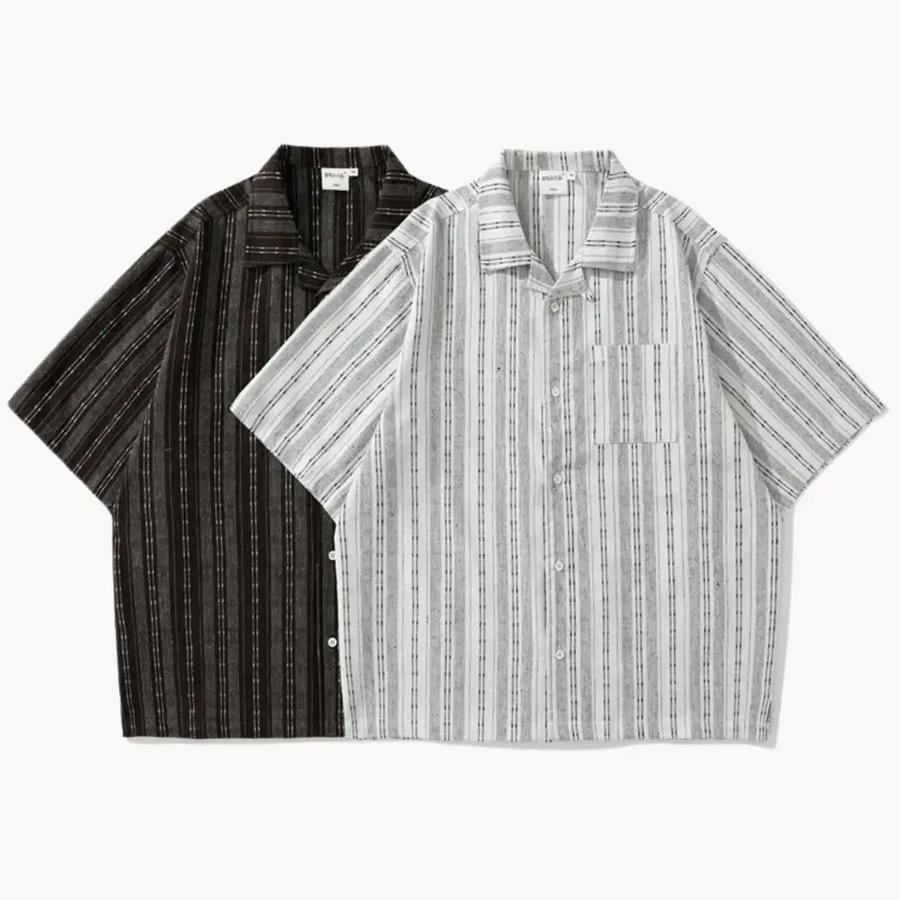 Cotton Camp Collar - Shirt CAAYWORLD