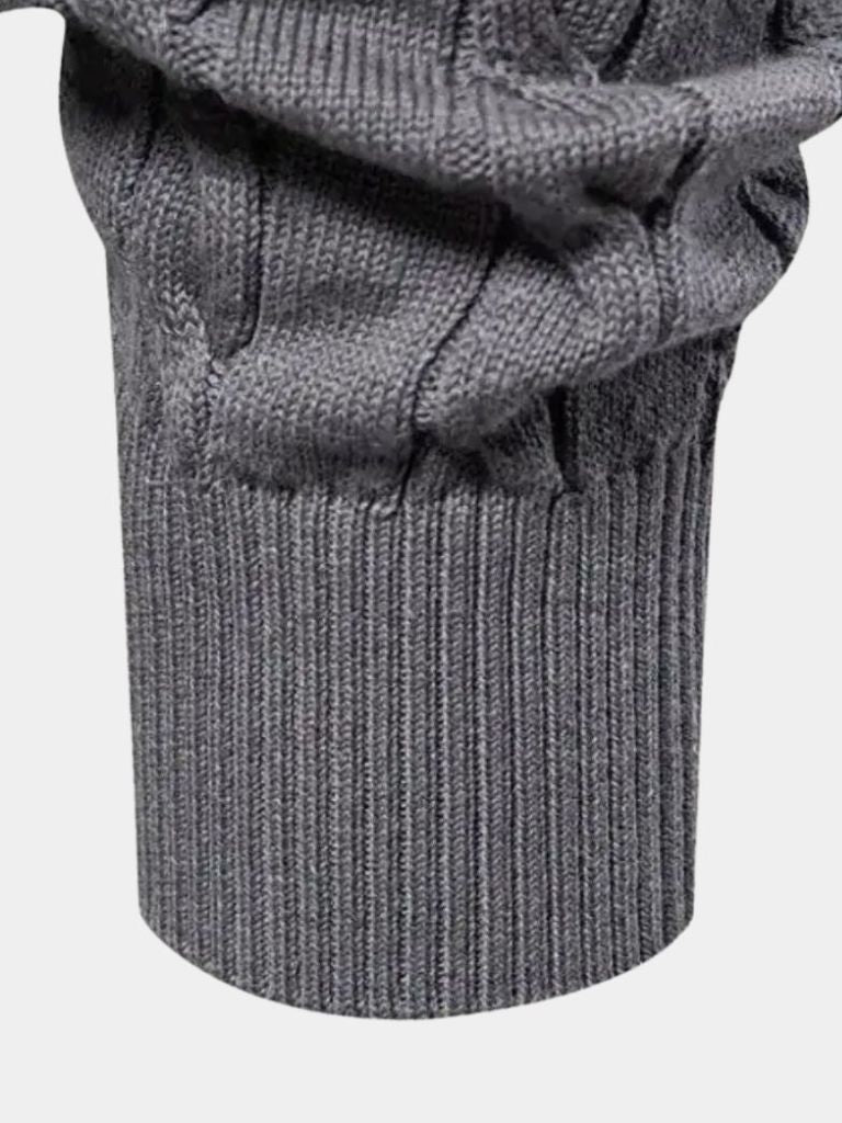 Cotton  Crew Neck Pullover Sweater - CAAYWORLD CAAYWORLD