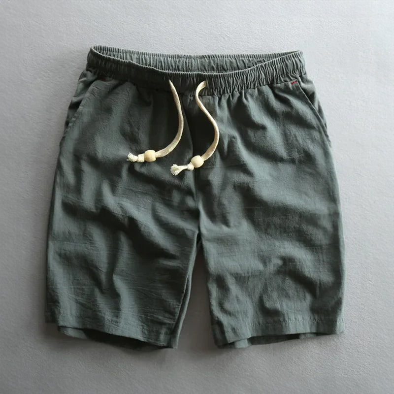 Cotton Drawstring Relaxed Fit - Shorts CAAYWORLD MEN