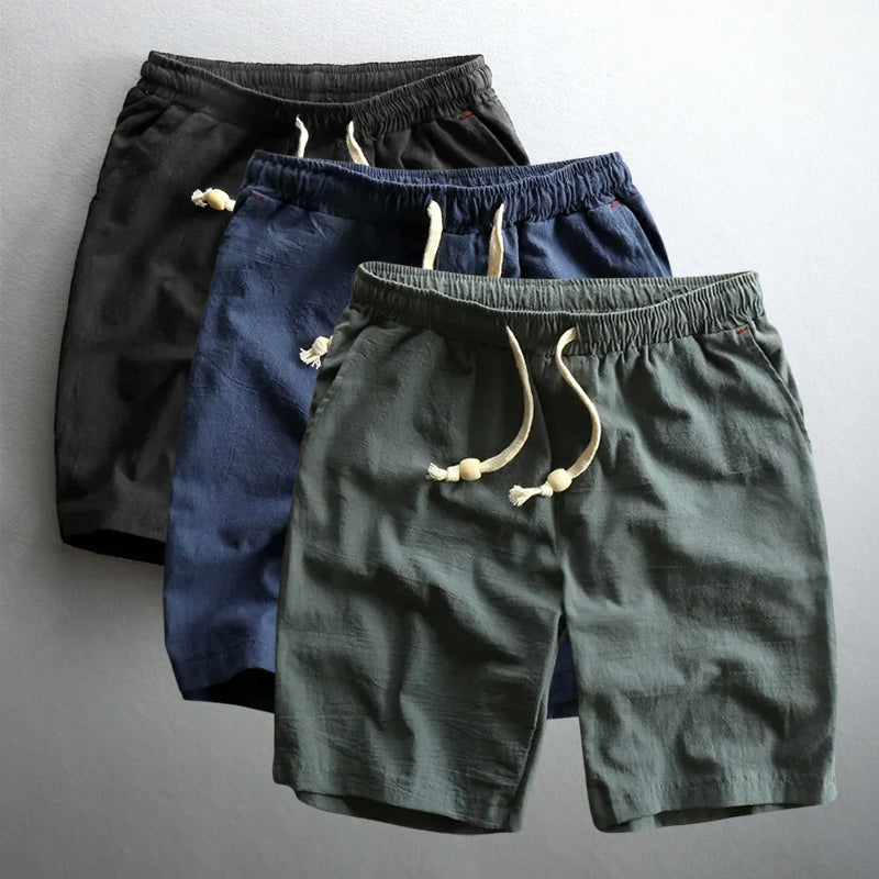 Cotton Drawstring Relaxed Fit - Shorts CAAYWORLD MEN