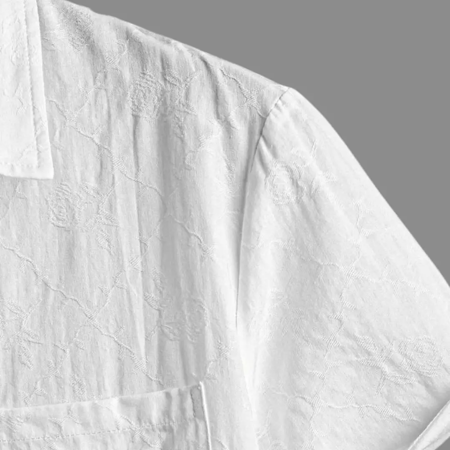 Cotton Jacquard - Polo Shirt CAAYWORLD
