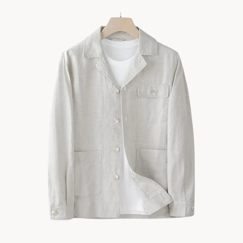 Cotton-Linen Blend - Jacket CAAYWORLD