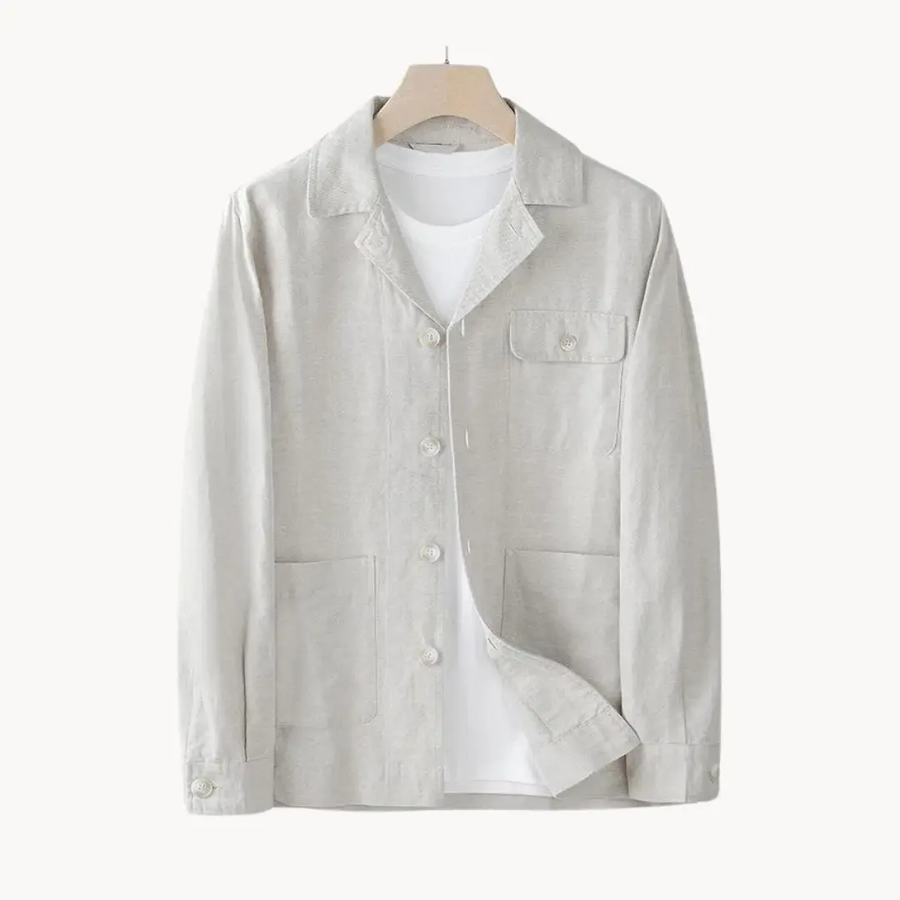 Cotton-Linen Blend - Jacket CAAYWORLD
