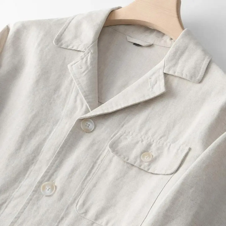Cotton-Linen Blend - Jacket CAAYWORLD