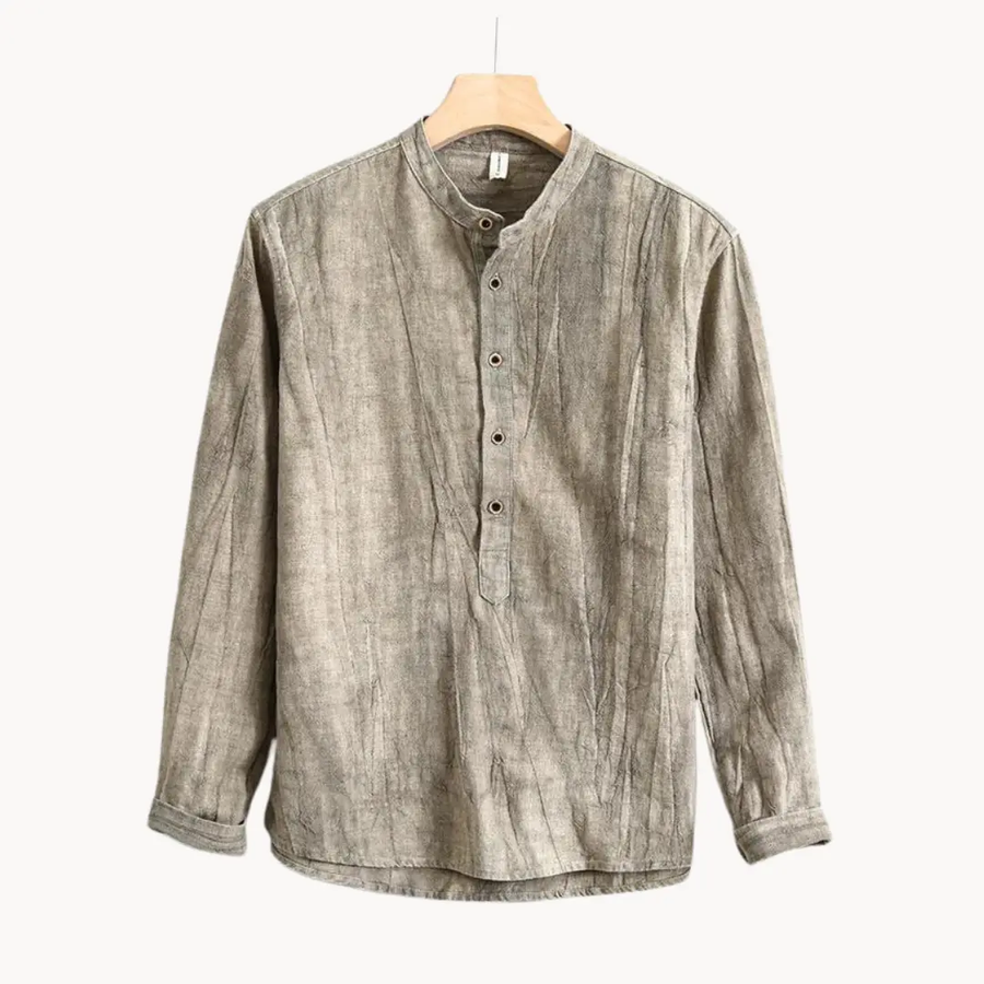 Cotton-Linen Blend - Shirt CAAYWORLD