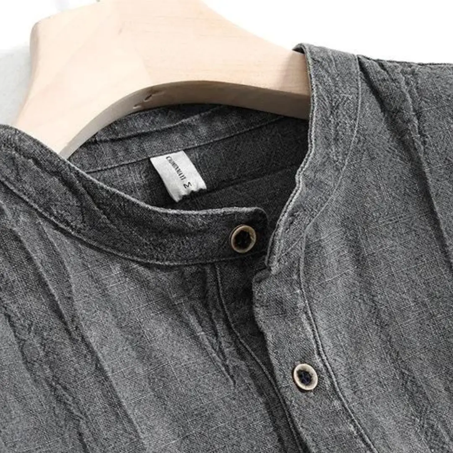 Cotton-Linen Blend - Shirt CAAYWORLD