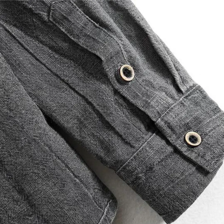 Cotton-Linen Blend - Shirt CAAYWORLD
