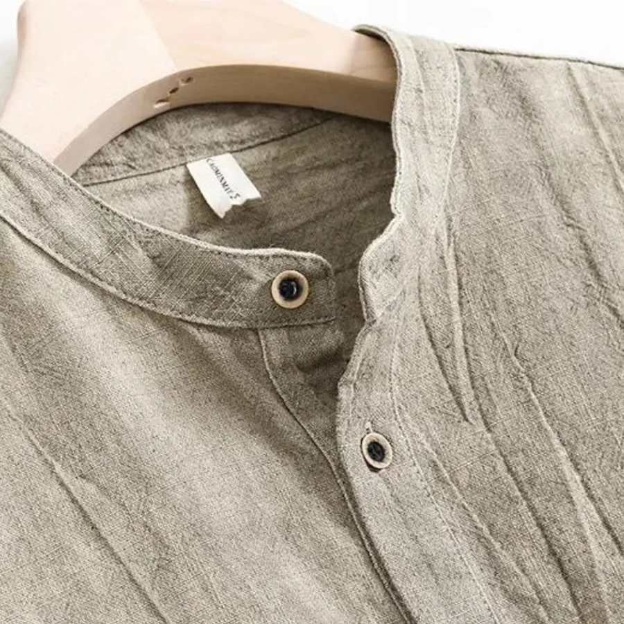 Cotton-Linen Blend - Shirt CAAYWORLD