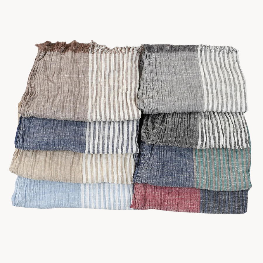 Cotton Linen Faust - Scarf CAAYWORLD MEN