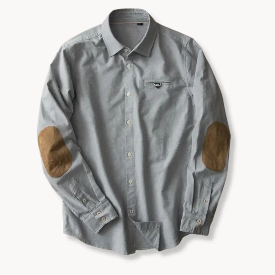 Cotton Oxford Patch - Shirt CAAYWORLD