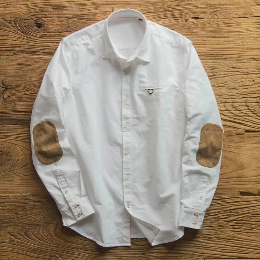 Cotton Oxford Patch - Shirt CAAYWORLD
