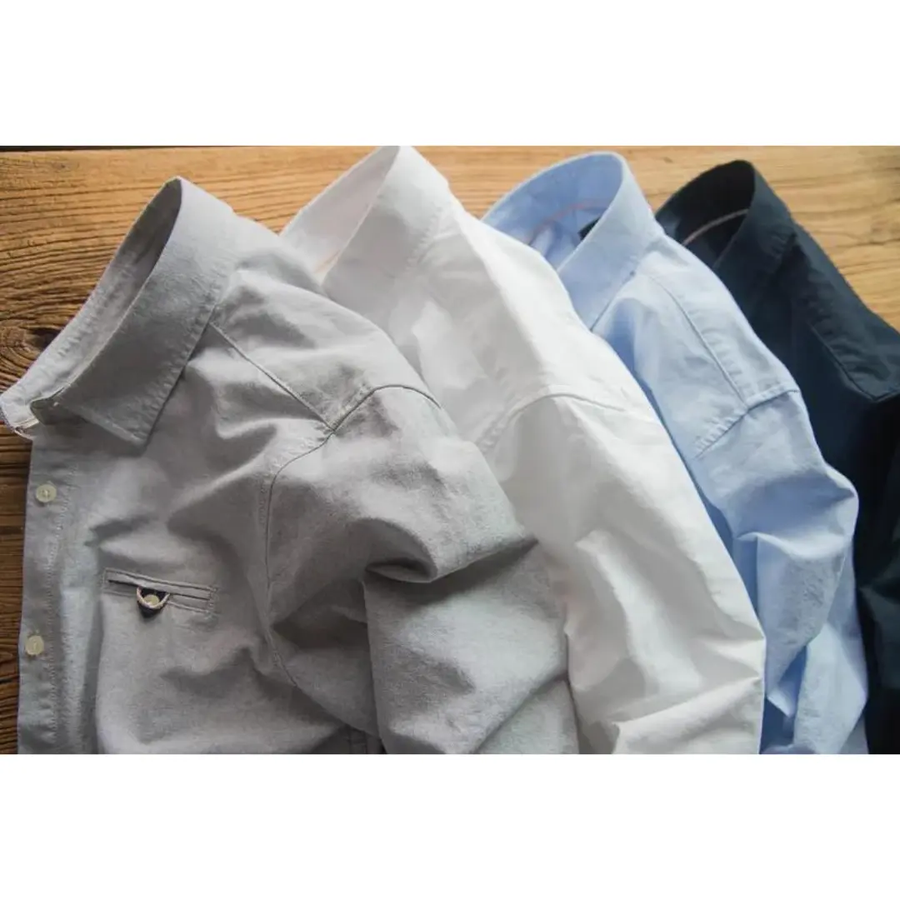 Cotton Oxford Patch - Shirt CAAYWORLD