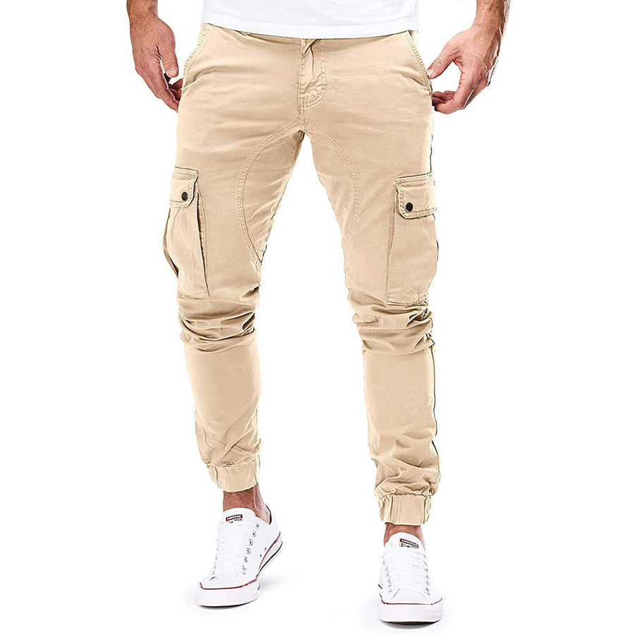 Cotton Relaxed Fit Cargo - Joggers CAAYWORLD MEN