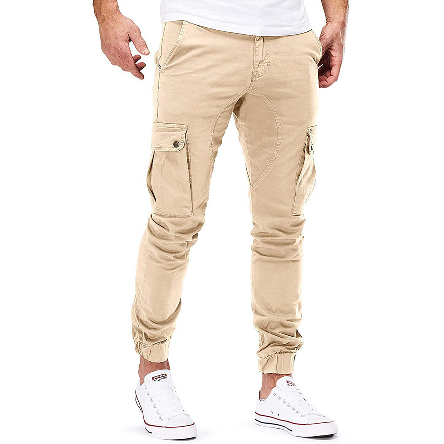 Cotton Relaxed Fit Cargo - Joggers CAAYWORLD MEN