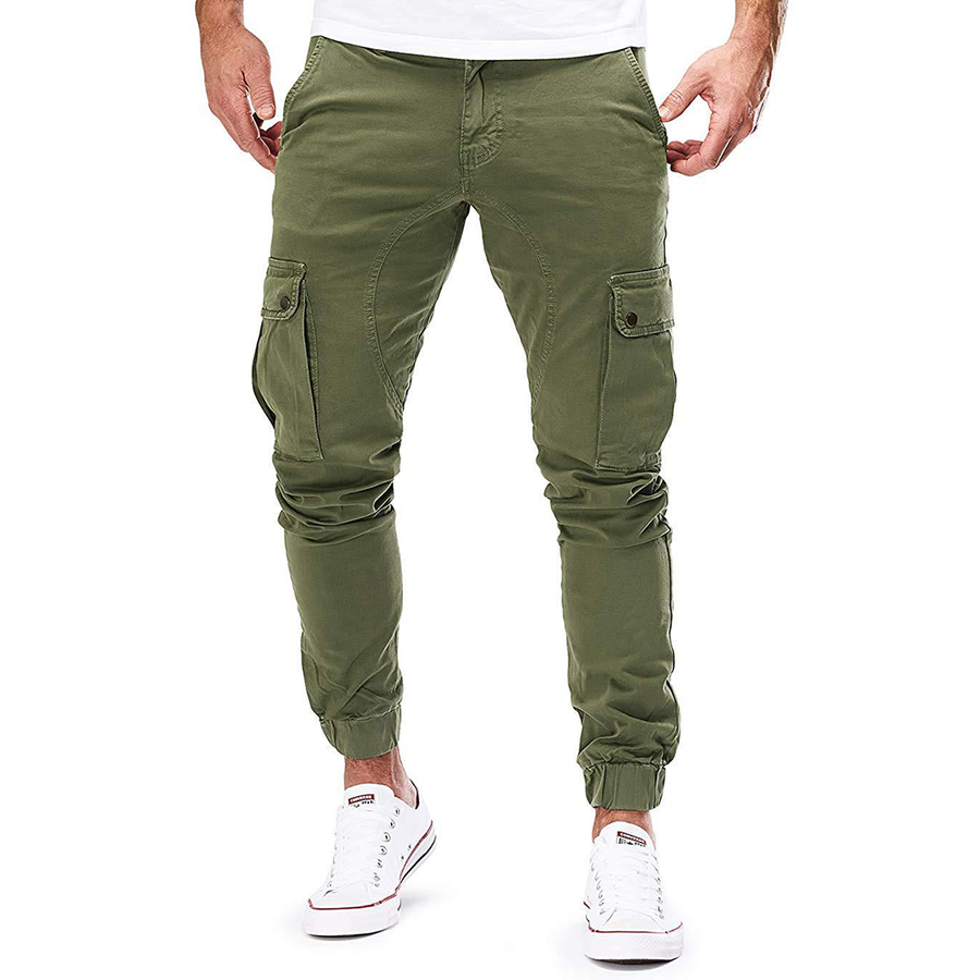 Cotton Relaxed Fit Cargo - Joggers CAAYWORLD MEN