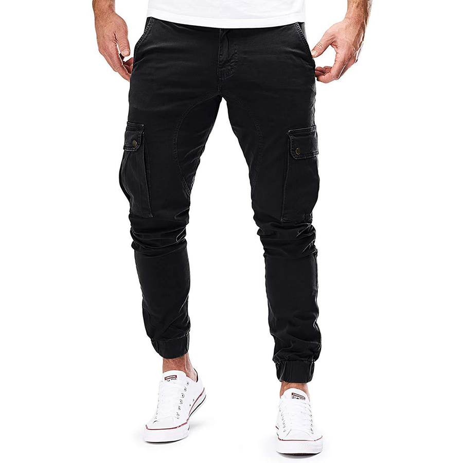 Cotton Relaxed Fit Cargo - Joggers CAAYWORLD MEN