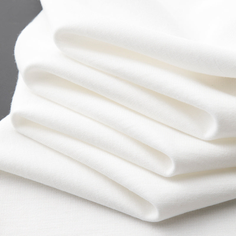 Cotton-Silk Blend Short Sleeve - Polo CAAYWORLD MEN
