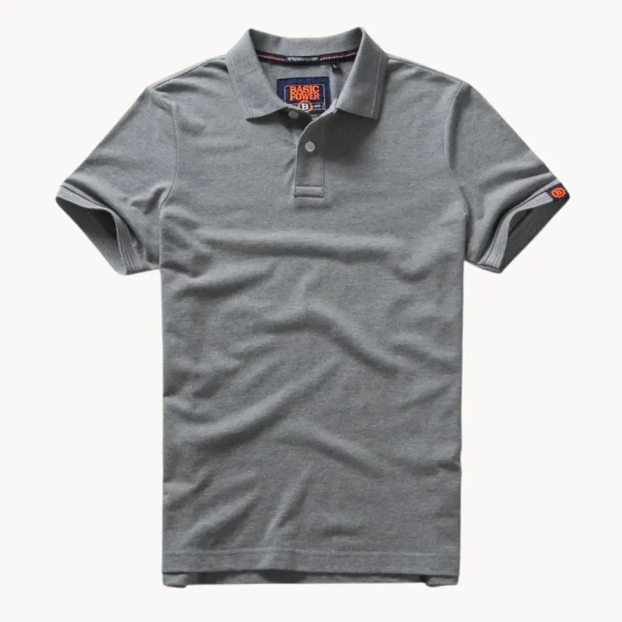 Cotton Slim Fit Short Sleeve - Polo Shirt CAAYWORLD