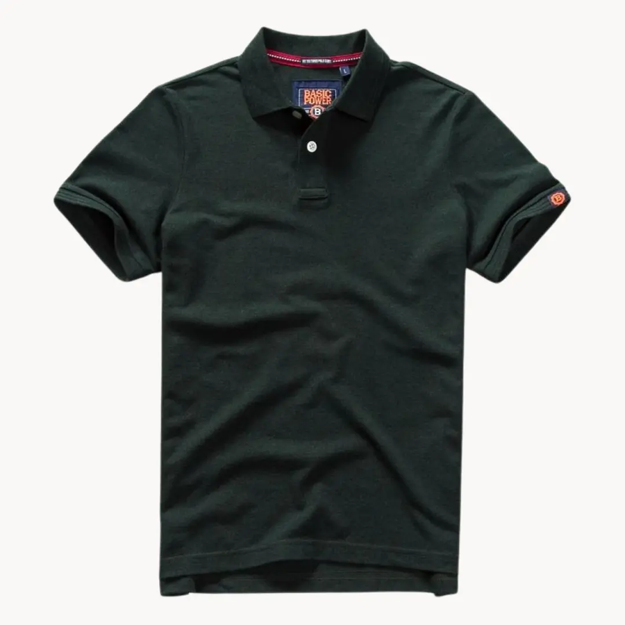 Cotton Slim Fit Short Sleeve - Polo Shirt CAAYWORLD