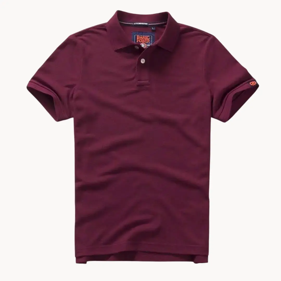 Cotton Slim Fit Short Sleeve - Polo Shirt CAAYWORLD