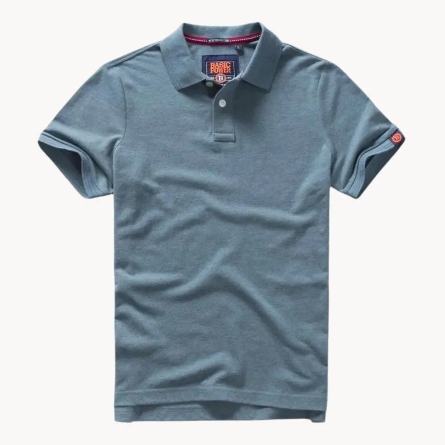 Cotton Slim Fit Short Sleeve - Polo Shirt CAAYWORLD