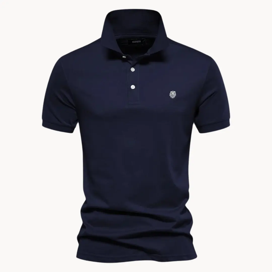 Cotton Troyer Neck - Polo Shirt CAAYWORLD