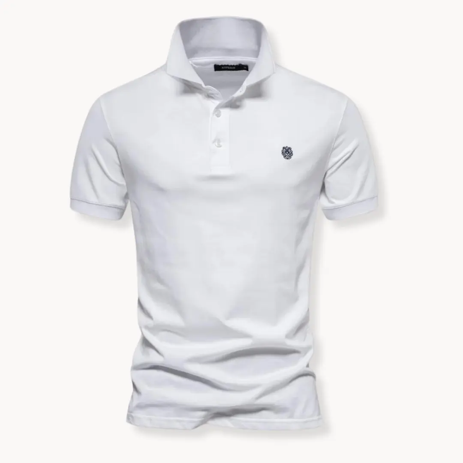 Cotton Troyer Neck - Polo Shirt CAAYWORLD