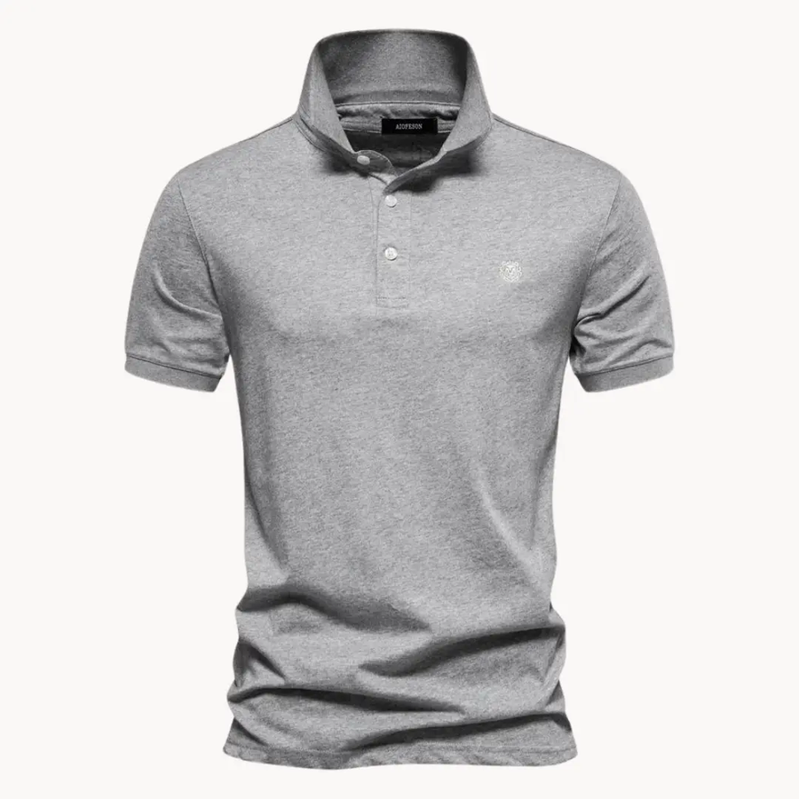 Cotton Troyer Neck - Polo Shirt CAAYWORLD