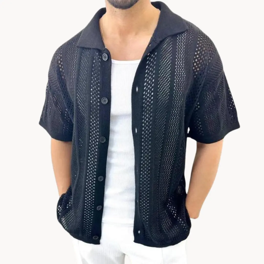 Crochet Short Sleeve - Shirt CAAYWORLD