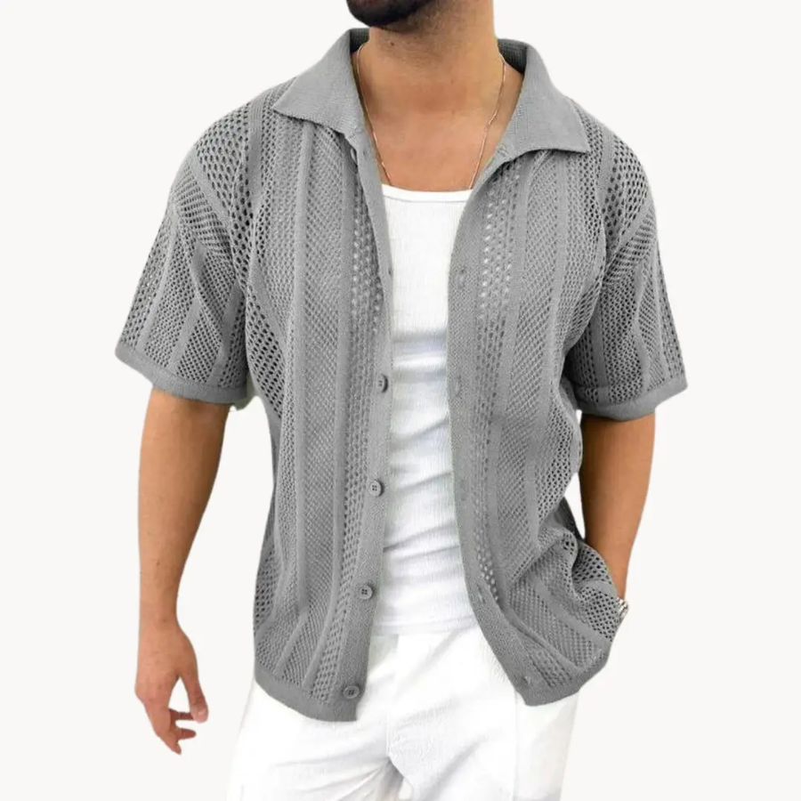 Crochet Short Sleeve - Shirt CAAYWORLD