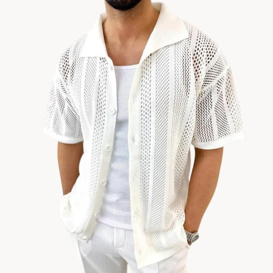 Crochet Short Sleeve - Shirt CAAYWORLD