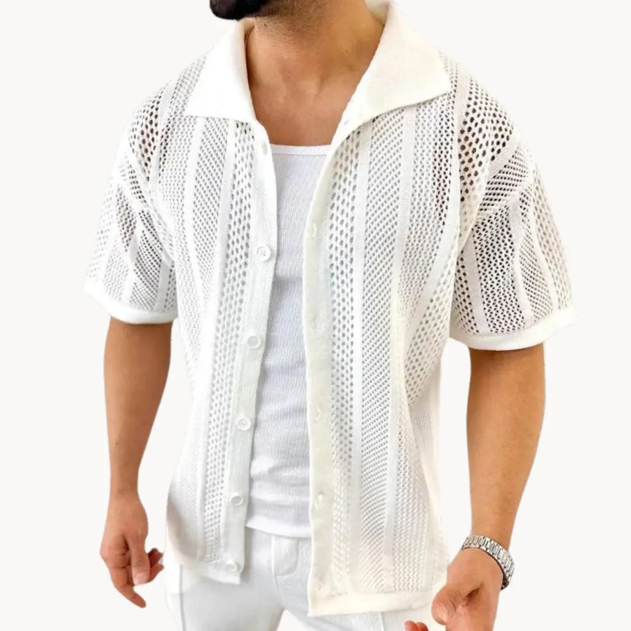 Crochet Short Sleeve - Shirt CAAYWORLD