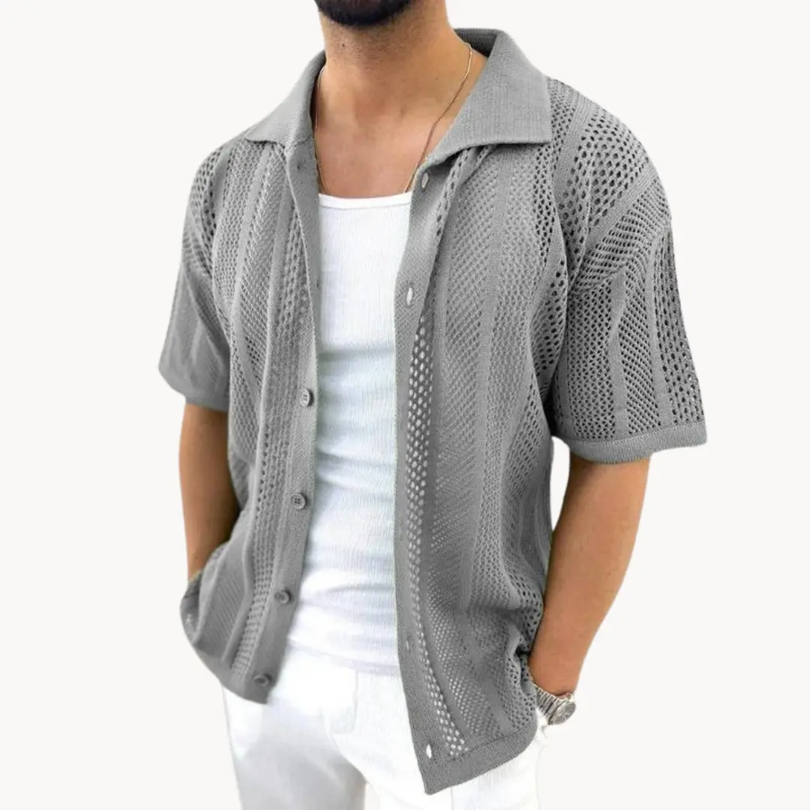 Crochet Short Sleeve - Shirt CAAYWORLD